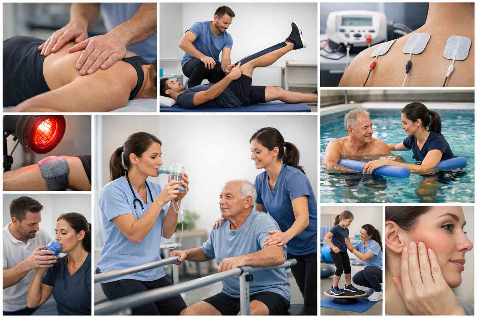 انواع فیزیوتراپی